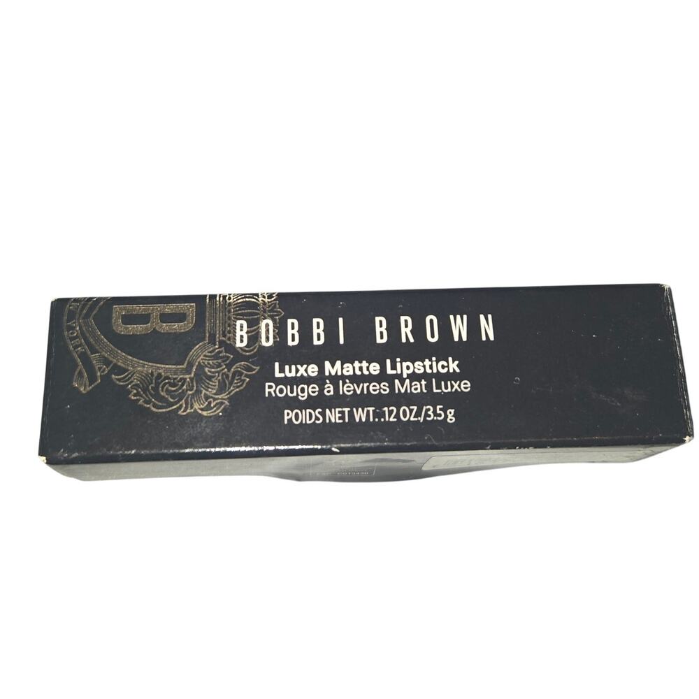 Bobbi Brown Luxe Matte Lipstick 808 Ruby 3.5g New in Box